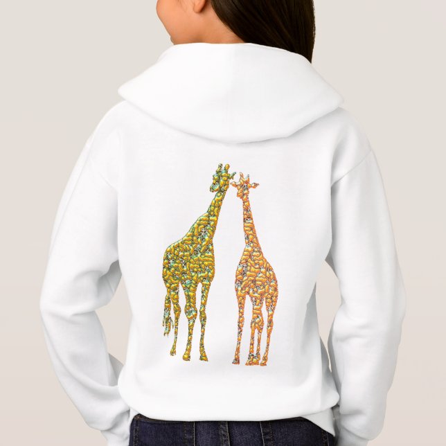 Golden Couple Giraffe Hoodie (Rückseite)