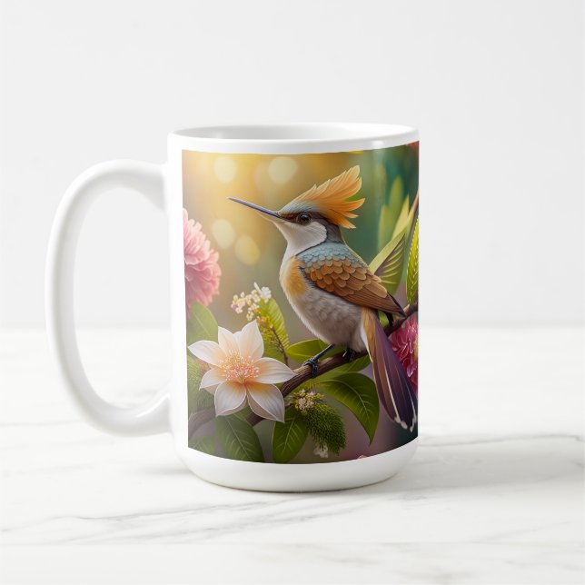 Golden Create Honeyeater Fantasy Bird Kaffeetasse (Links)