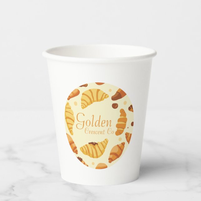 Golden Crescent Co Pappbecher (Vorderseite)
