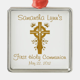 Golden Cross First Heilige Kommunion Ornament Gefa Aus Metall