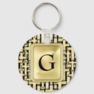 Golden Crosses Schlüsselanhänger