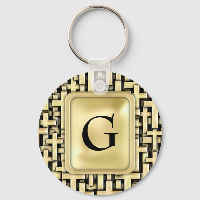 Golden Crosses Schlüsselanhänger (Vorderseite)