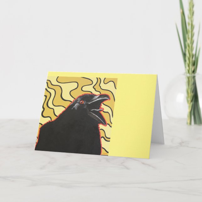 '' GOLDEN CROW '' KARTE (Vorderseite)