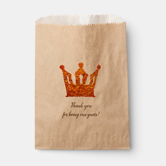 Golden Crown Fvor Bag Geschenktütchen (Vorderseite)