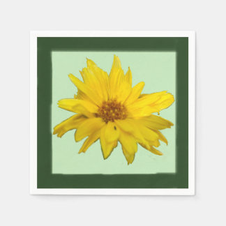 Golden Crownbeard Paper Napkin Serviette