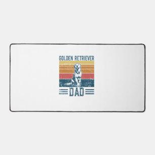 Golden Dad Hund - Vintage Golden Retriever Vater Schreibtischunterlage