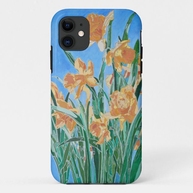Golden Daffodils fett anmutend Art Case-Mate iPhone Hülle (Rückseite)