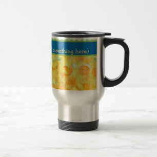 Golden Daffodils Travel Mug nach Maß Reisebecher