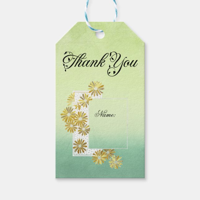 Golden Daisy Traumstrecke Airolo - Gletsch Geschenkanhänger (Vorderseite)