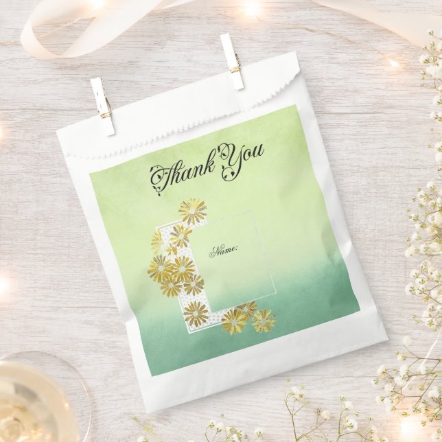 Golden Daisy Traumstrecke Airolo - Gletsch Geschenktütchen (Ausgeschnitten)