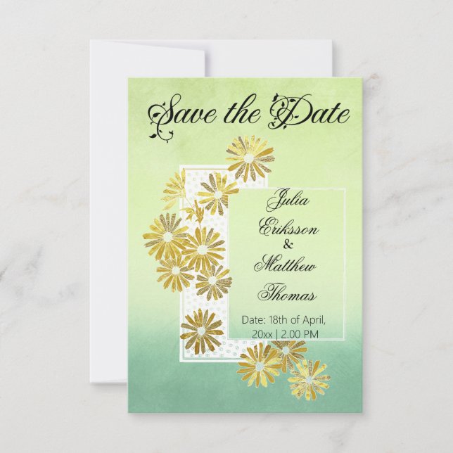 Golden Daisy Traumstrecke Airolo - Gletsch Save The Date (Vorderseite)