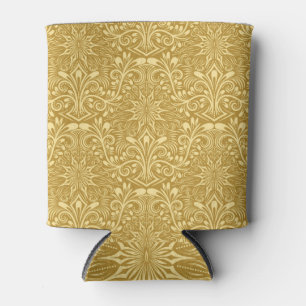 Golden Damask Barockfarbenes Muster Dosenkühler