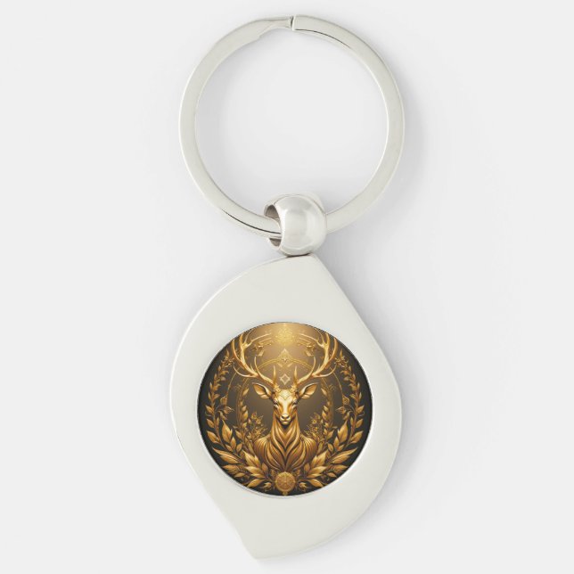 Golden Deer Emblem Schlüsselanhänger (Vorderseite)