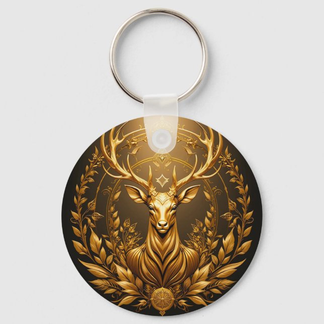 Golden Deer Emblem Schlüsselanhänger (Vorderseite)
