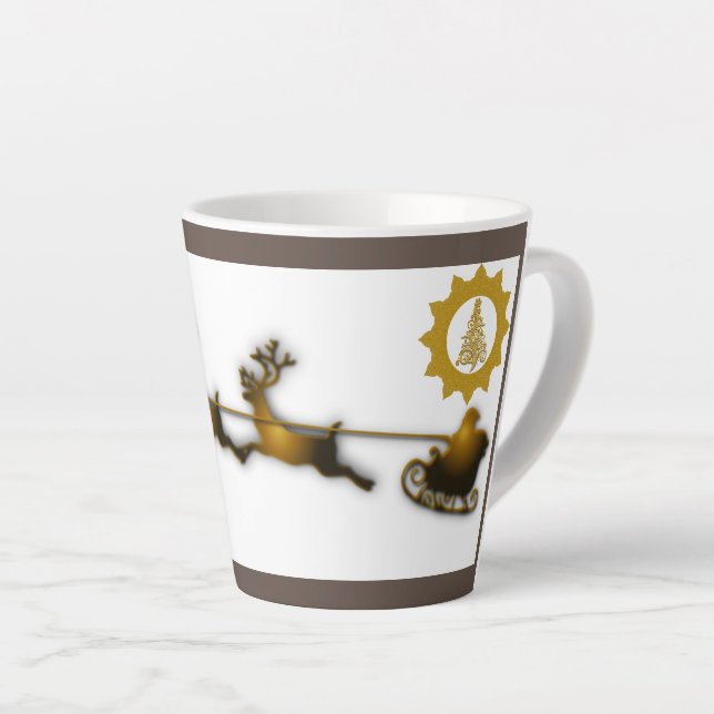Golden Dei Weihnachten Milchtasse (Rechte Ecke)