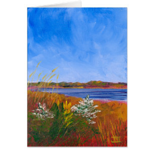 Golden Delaware River Card