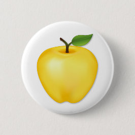 Golden Delicious Apple Button