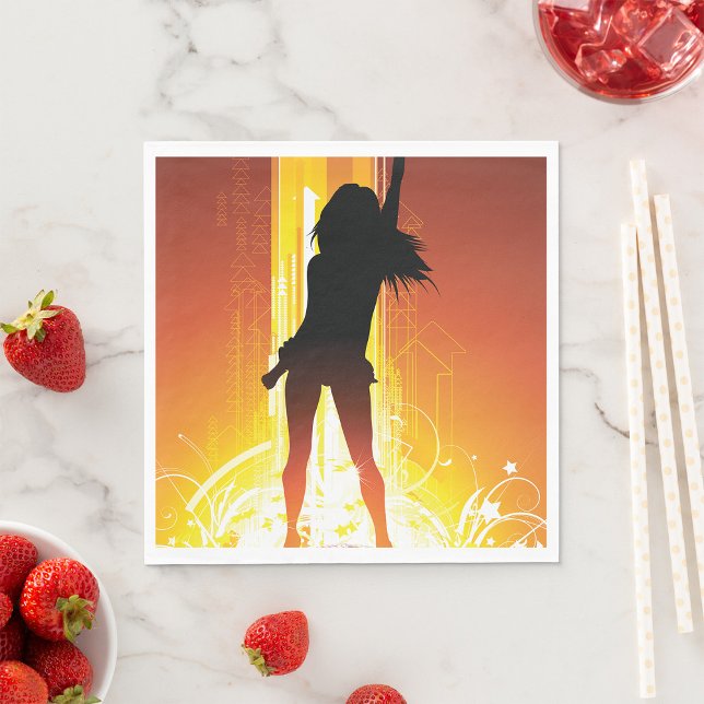 Golden Disco Serviette (Von Creator hochgeladen)