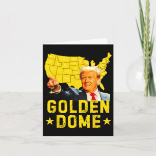 Golden Dome Trump Great American Map Patriotic 4. Karte