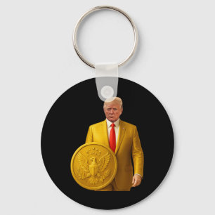 Golden Dome Trump Great American Map Patriotic 4. Schlüsselanhänger