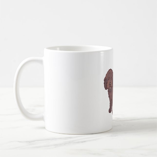 Golden doodle dog Magic Kaffeetasse (Links)