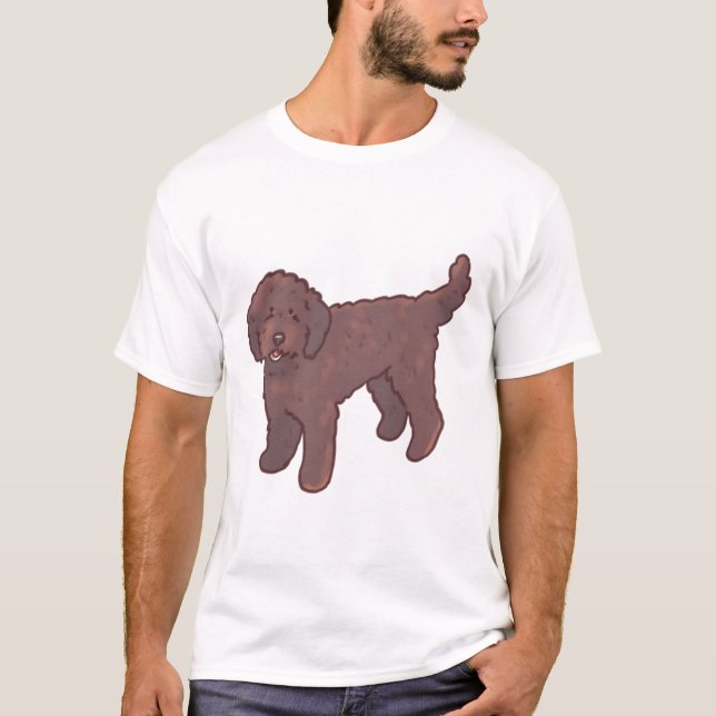 Golden doodle dog Magic T-Shirt (Vorderseite)