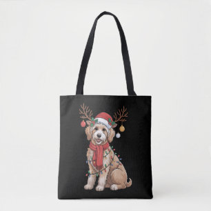 Golden Doodle Großartiger Weihnachtsbaum Rentier 