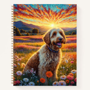 Golden Doodle Hund Notizbuch