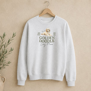 Golden Doodle Hundemutter Haustierporträt Sweatshirt