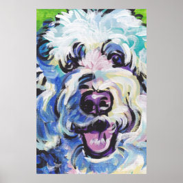Golden Doodle Pop Kunstgewerbe Poster