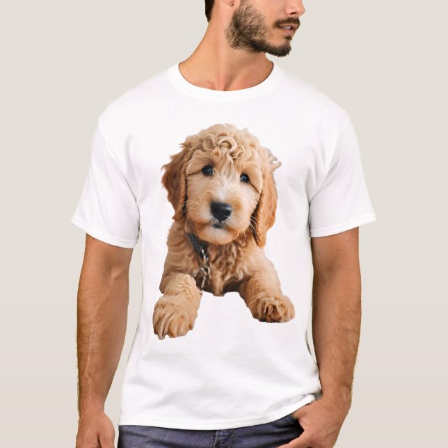 Golden Doodle Puppy T-Shirt (Vorderseite)