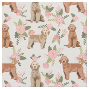 Golden Doodle Stoff