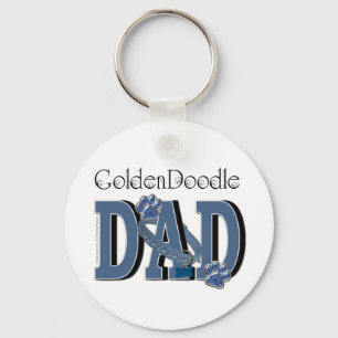 Golden Doodle VATER Schlüsselanhänger