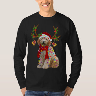 Golden Doodle Wunderschöner Rentierbaum Lig T-Shirt