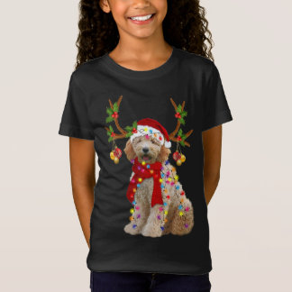 Golden Doodle Wunderschöner Rentierbaum Lig T-Shirt