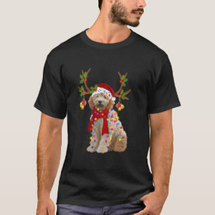 Golden Doodle Wunderschöner Rentierbaum Lig T-Shirt