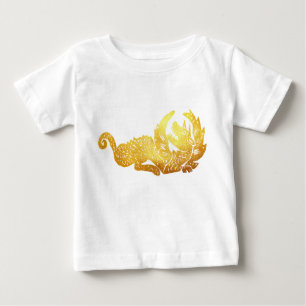 Golden Dragon Baby Fine Jersey T - Shirt