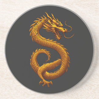 Golden Dragon Getränkeuntersetzer