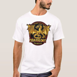 Golden Dragon Hoops: Entfesseln Sie den Power auf  T-Shirt