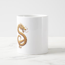 Golden Dragon Jumbo-Tasse