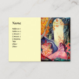 GOLDEN DREAM Yoga Instructor Meditation Zen Garden Visitenkarte