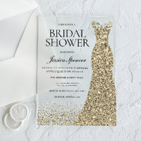 Golden Dress Elegance Brautparty