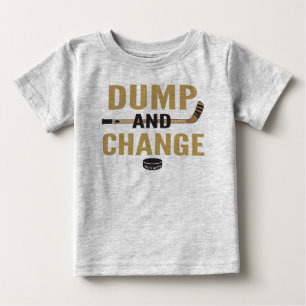 Golden Dump and Change Hockey Baby T-shirt