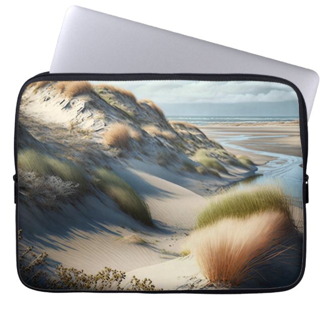 Golden Dunes Laptopschutzhülle (Vorderseite)