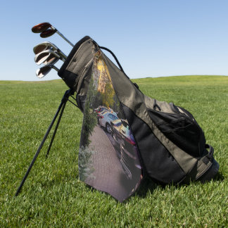 Golden Dusk Urban Golf Handtuch – Anpassbar