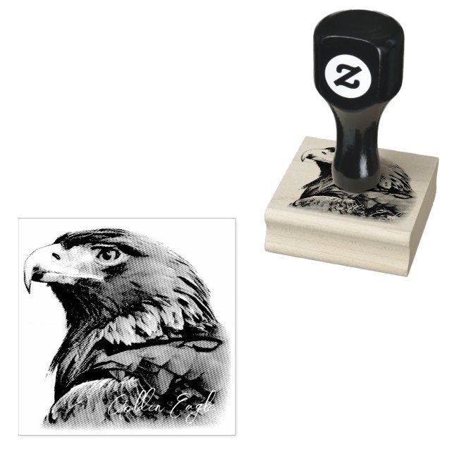 Golden Eagle ラバースタンプ Gummistempel (Stempel)