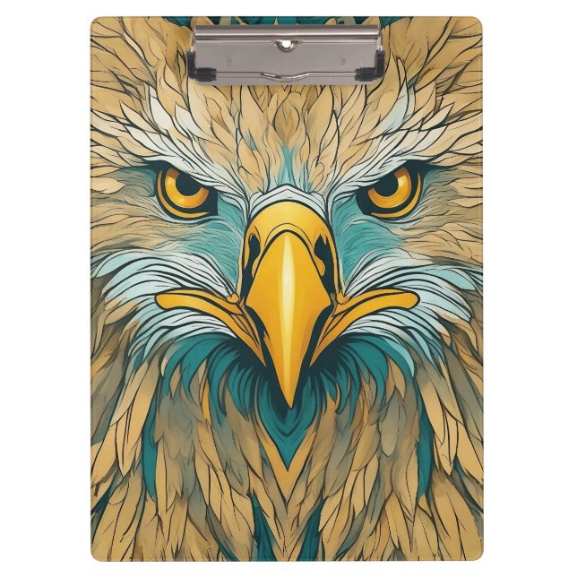 Golden Eagle Artwork Klemmbrett (Vorderseite)