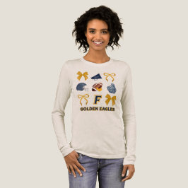 Golden Eagle Bow - Langarmshirt Tri-Blend Shirt