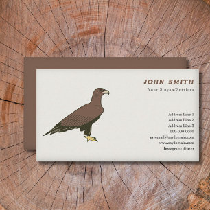 Golden Eagle Business Card Visitenkarte