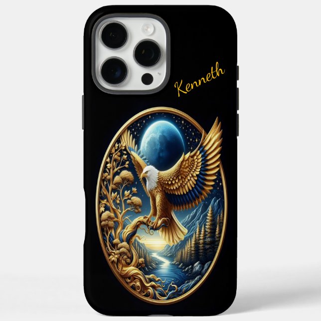 Golden Eagle by Blue Moon Case-Mate iPhone Hülle (Rückseite)